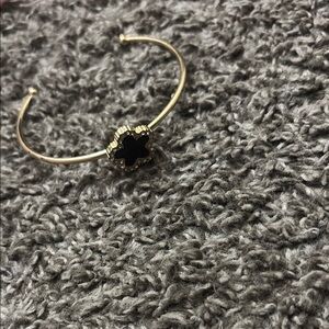 Elegant Gold and Black Bracelet